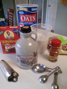 Granola Bar Ingredients